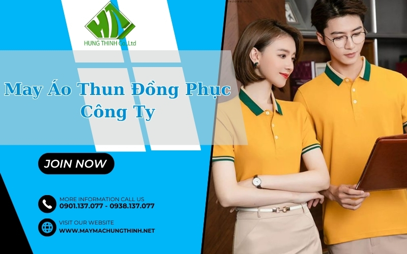 may áo thun đồng phục công ty