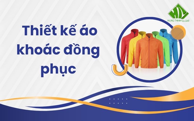 thiết kế áo khoác đồng phục