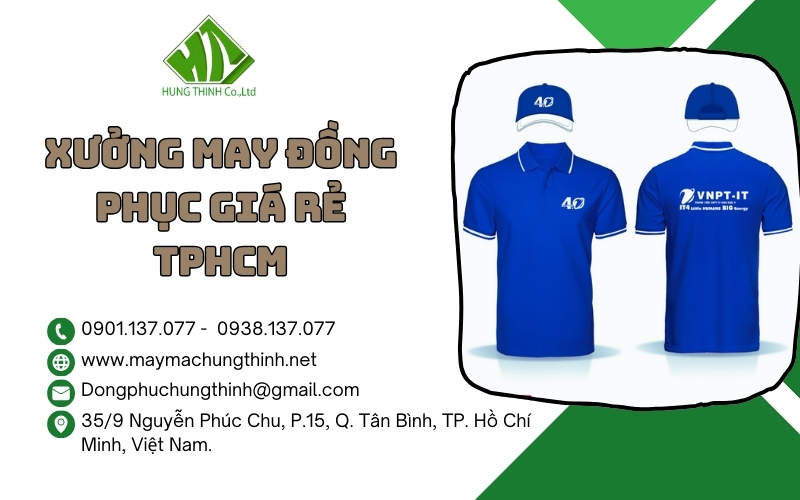 xưởng may đồng phục giá rẻ tphcm