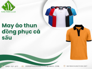 May áo thun đồng phục cá sấu