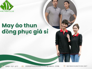 May áo thun đồng phục giá sỉ