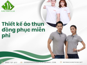 Thiết kế áo thun đồng phục miễn phí
