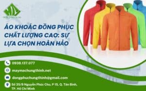 áo khoác đồng phục chất lượng cao