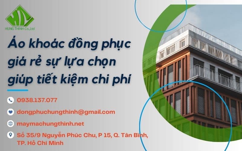 áo khoác đồng phục giá rẻ