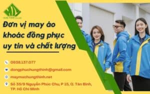 đơn vị may áo khoác đồng phục