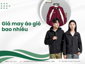 giá may áo gió bao nhiêu