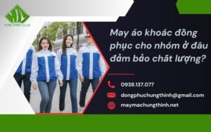 may áo khoác đồng phục cho nhóm