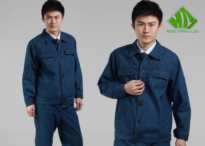 may áo khoác đồng phục jean (1)