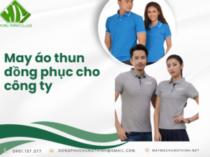 may áo thun đồng phục cho công ty
