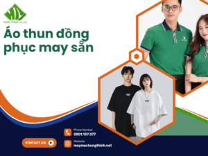Áo thun đồng phục may sẵn