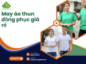 May áo thun đồng phục giá rẻ