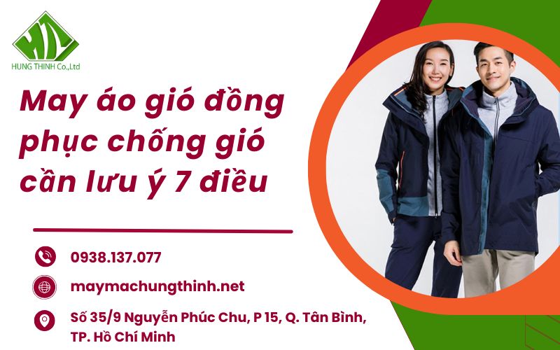 may áo gió đồng phục chống gió