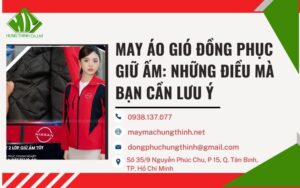 may áo gió đồng phục giữ ấm