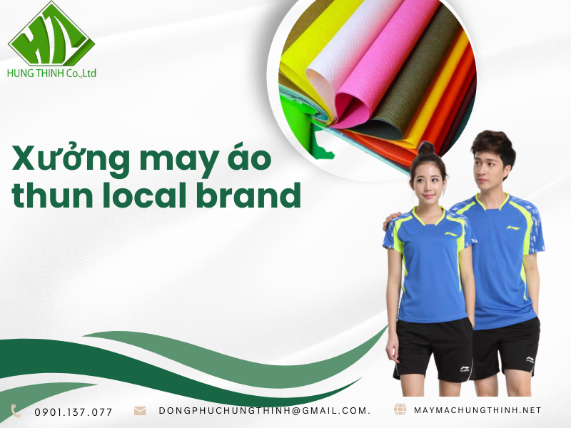 xưởng may áo thun local brand