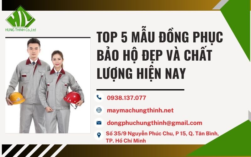 mẫu đồng phục bảo hộ