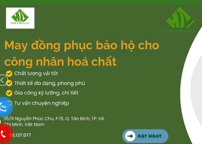 may đồng phục bảo hộ cho công nhân hóa chất (5)