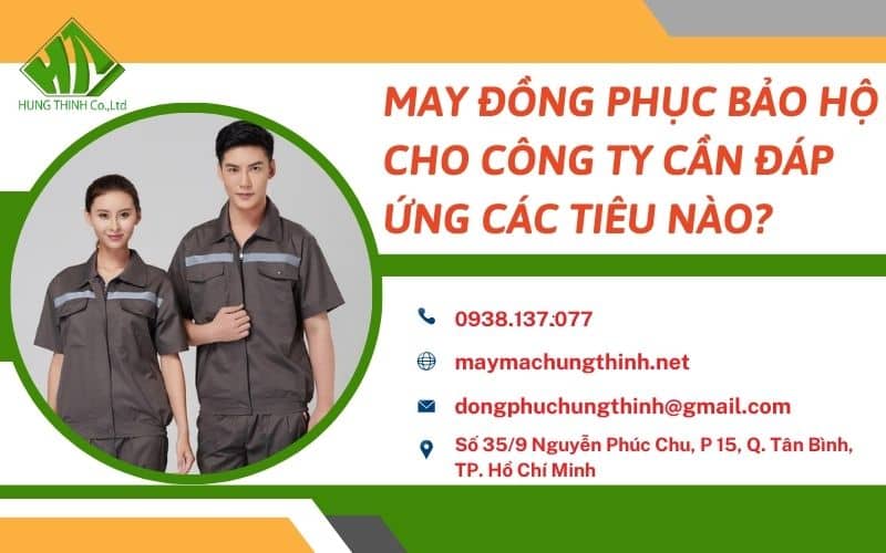 may đồng phục bảo hộ cho công ty