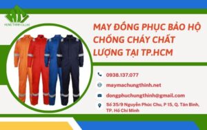 may đồng phục bảo hộ chống cháy