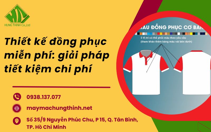 thiết kế đồng phục miễn phí