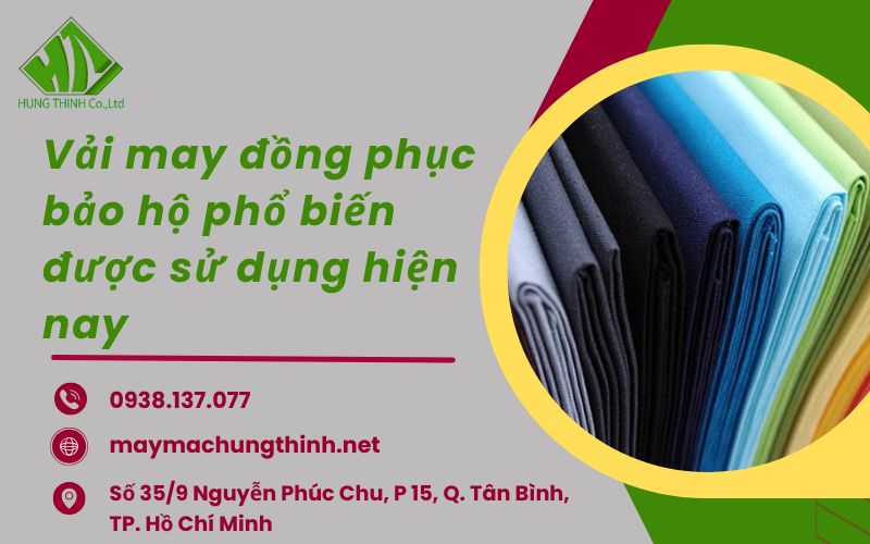 vải may đồng phục bảo hộ