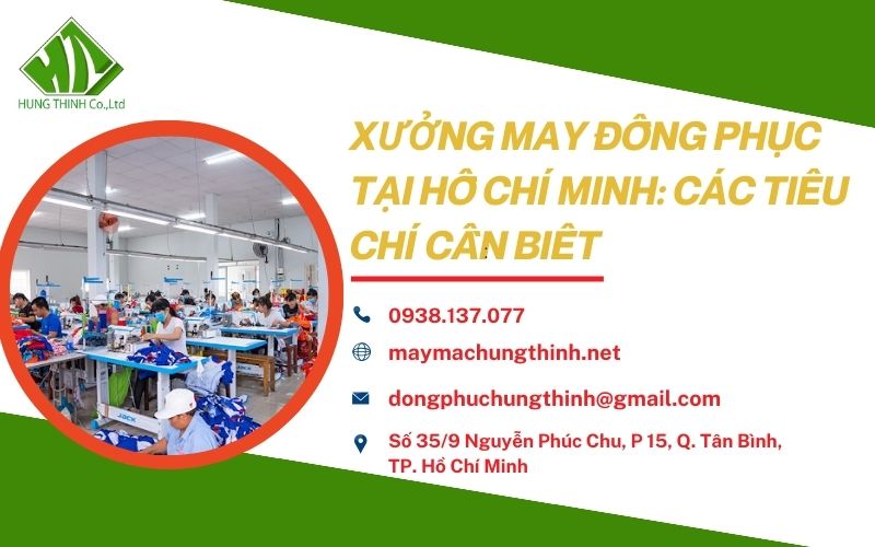 xưởng may đồng phục tại Hồ Chí Minh