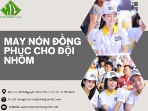 May nón đồng phục cho đội nhóm