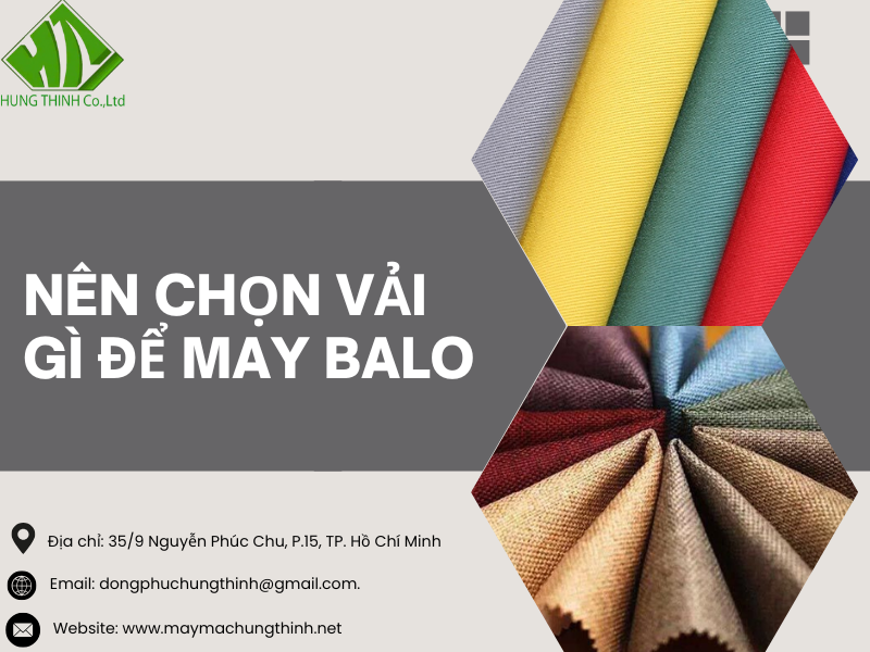 Nên chọn vải gì để may balo (1)