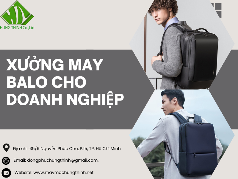 Xưởng may balo cho doanh nghiệp