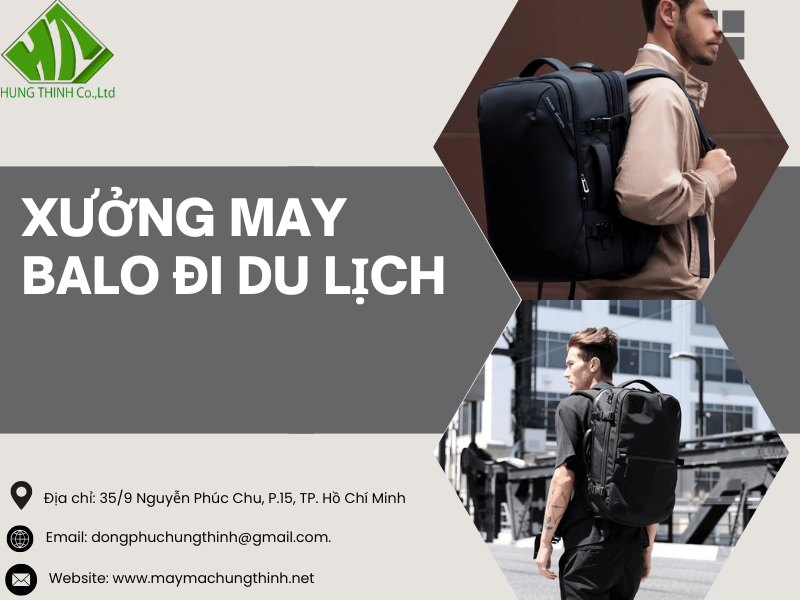 Xưởng may balo đi du lịch