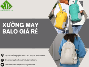 Xưởng may balo giá rẻ