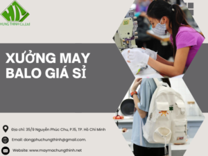 Xưởng may balo giá sỉ