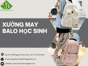 Xưởng may balo học sinh