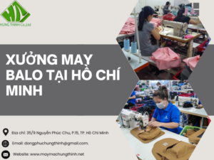 Xưởng may balo tại Hồ Chí Minh
