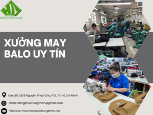 Xưởng may balo uy tín