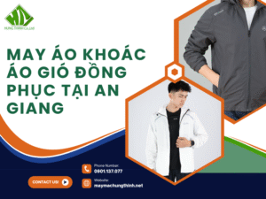 May áo khoác áo gió đồng phục tại An Giang