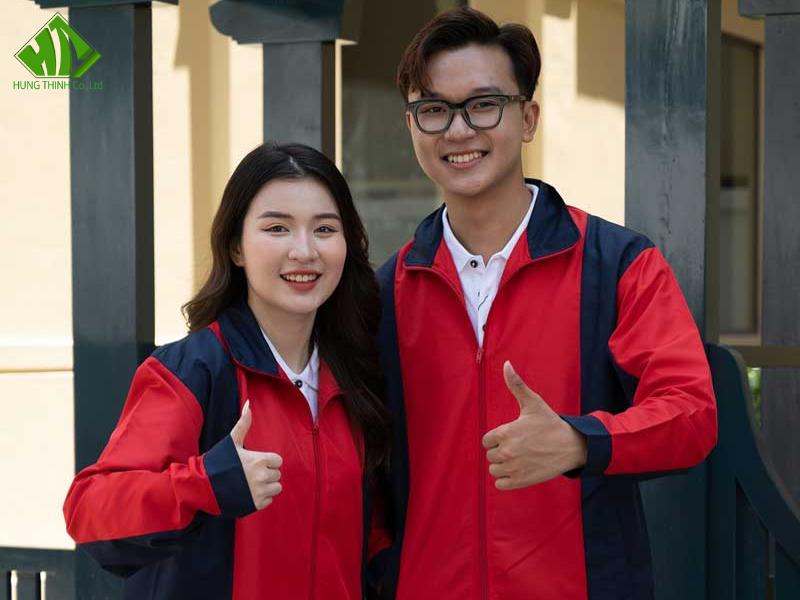 May áo khoác áo gió đồng phục tại Bình Định (2)