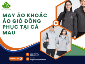 May áo khoác áo gió đồng phục tại Cà Mau