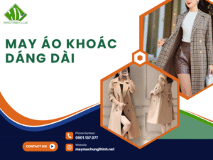 May áo khoác dáng dài