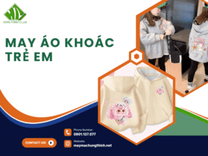 May áo khoác trẻ em