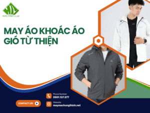 may áo khoác áo gió từ thiện
