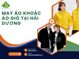 May áo khoác áo gió tại Hải Dương