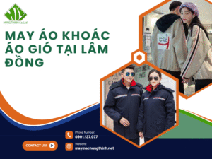 May áo khoác áo gió tại Lâm Đồng