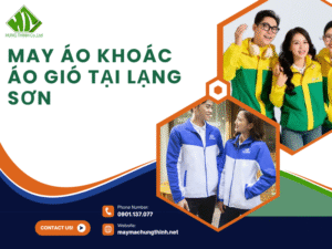 May áo khoác áo gió tại Lạng Sơn