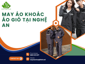 May áo khoác áo gió tại Nghệ An