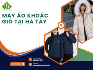 may áo khoác gió tại Hà Tây