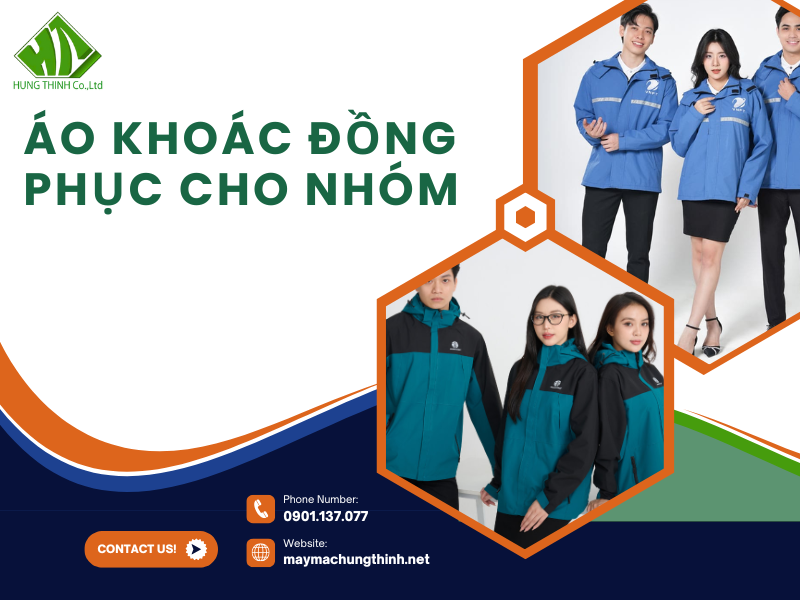Áo khoác đồng phục cho nhóm