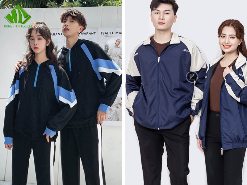 Áo khoác gió đồng phục có in logo công ty (18) Áo khoác gió đồng phục có in logo công ty (18)