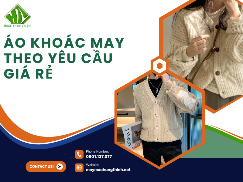 Áo khoác may theo yêu cầu giá rẻ