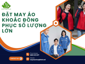 Đặt may áo khoác đồng phục số lượng lớn
