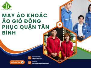 May áo khoác áo gió đồng phục Quận Tân Bình